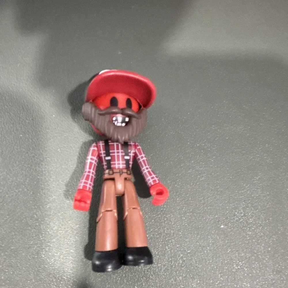 Roblox DevSeries Brookhaven's Most Wanted Heatwave Lumberjack Action Figure